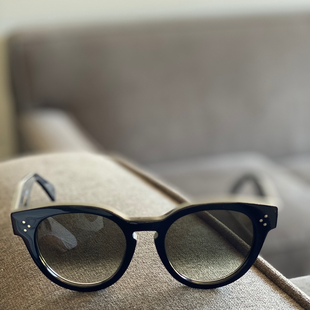 celine cat eye sunglasses with sunglasses bag